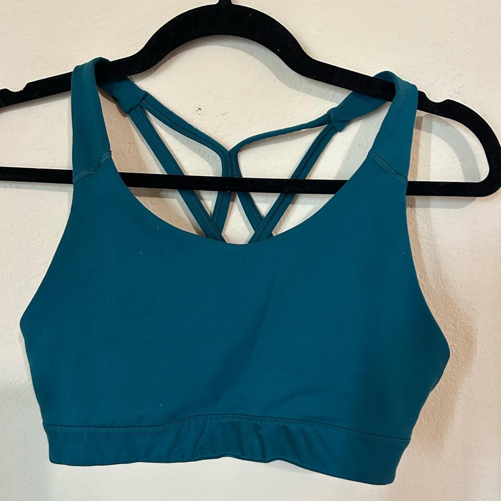 DSG Teal Cross-Back Sports Bra
